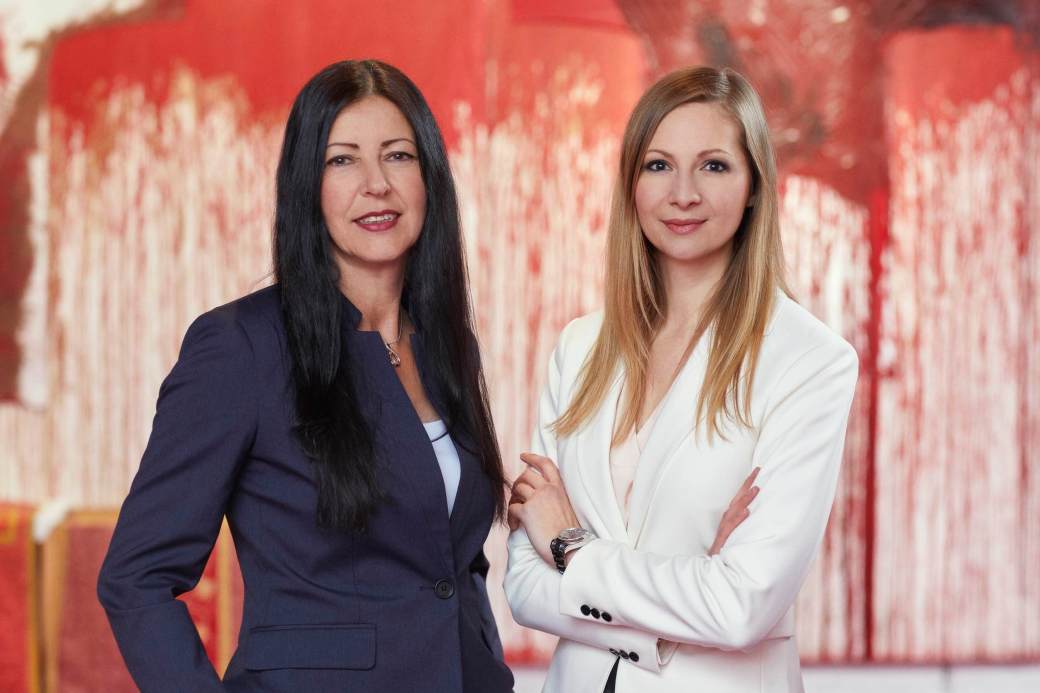 Brigitte Seiler und Rita Stern