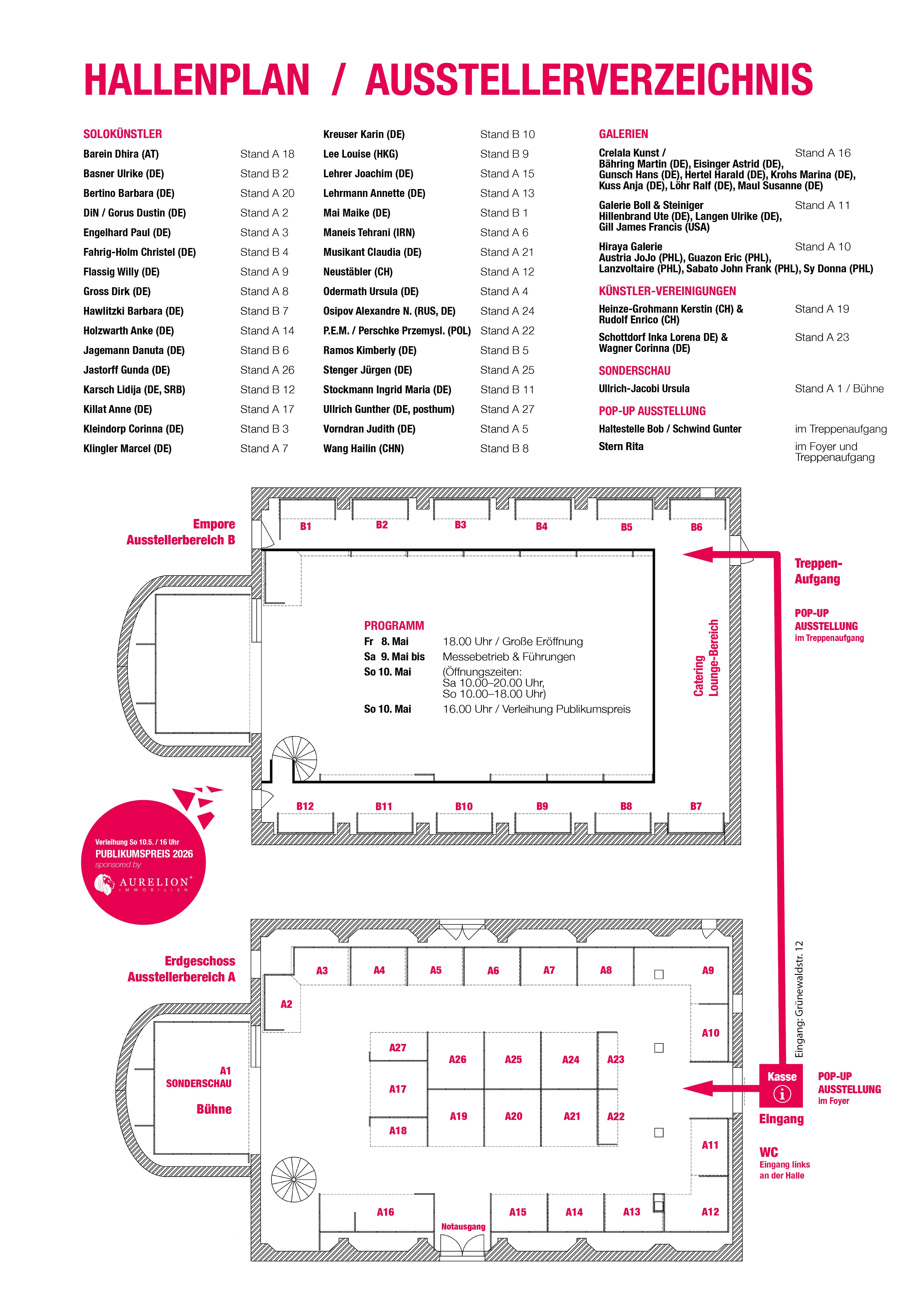 MAIN ART 2026 HALLENPLAN